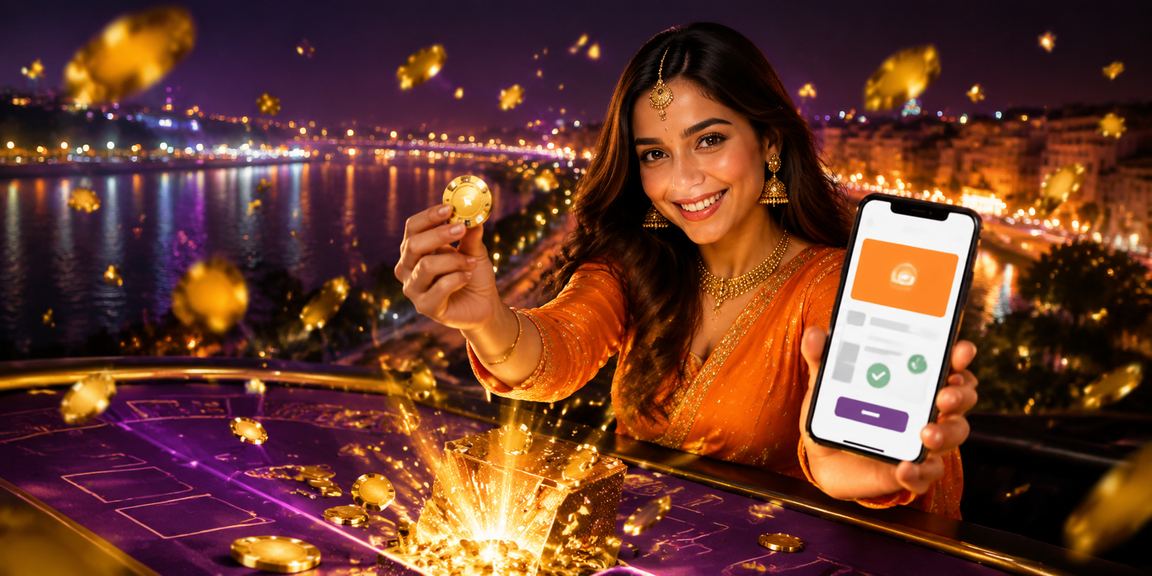 Ahmedabad Riverfront evening with Andar Bahar game theme