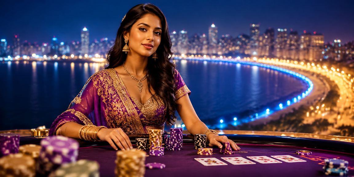 Player engaging with live casino poker game on mobile in Mumbai